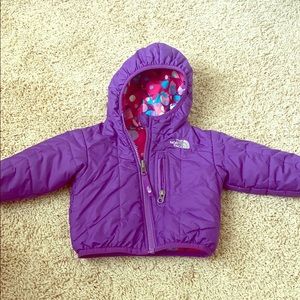 Reversible north face jacket